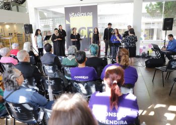 VOCUME adorna el vestíbulo del CCF