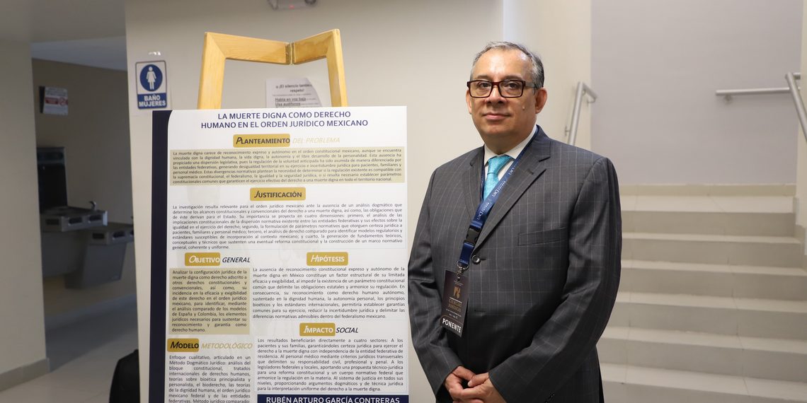 Plantea doctorante reconocer la muerte digna como derecho humano